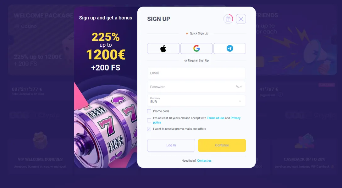 Registratie na verificatie bij Lalabet Nederland voor starters